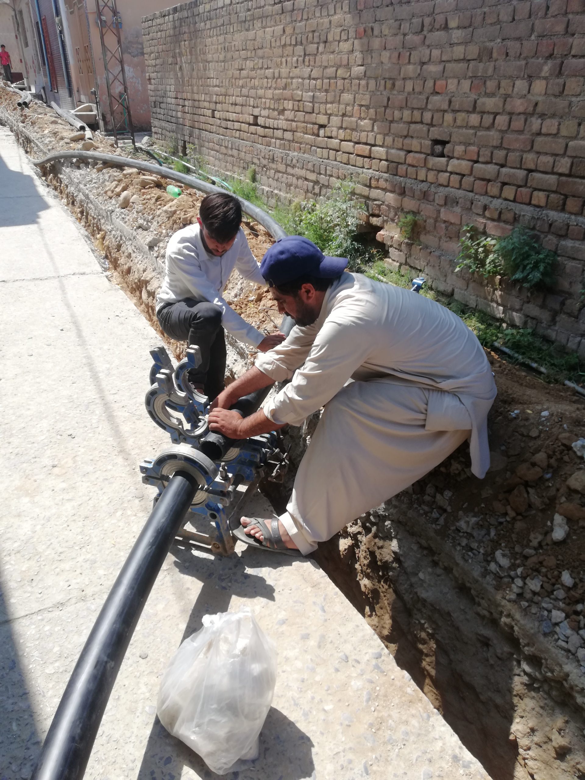 Improvement of Water Supply Line at Muhallah ARA MC Kahuta.