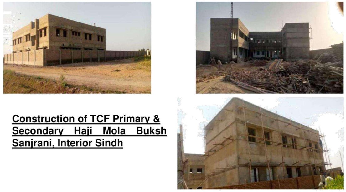 Construction of TCF (1P) Priamry School Sindh